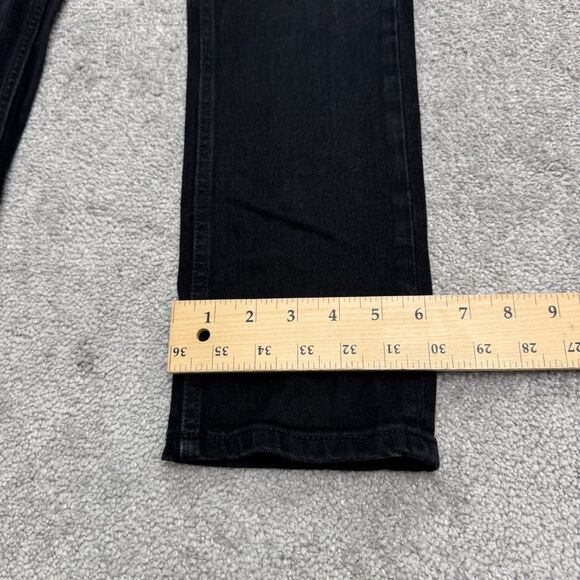 Everlane Classic Fit Straight Leg Denim Jeans Mens 28x32 Black Cotton Stretch - Picture 11 of 12